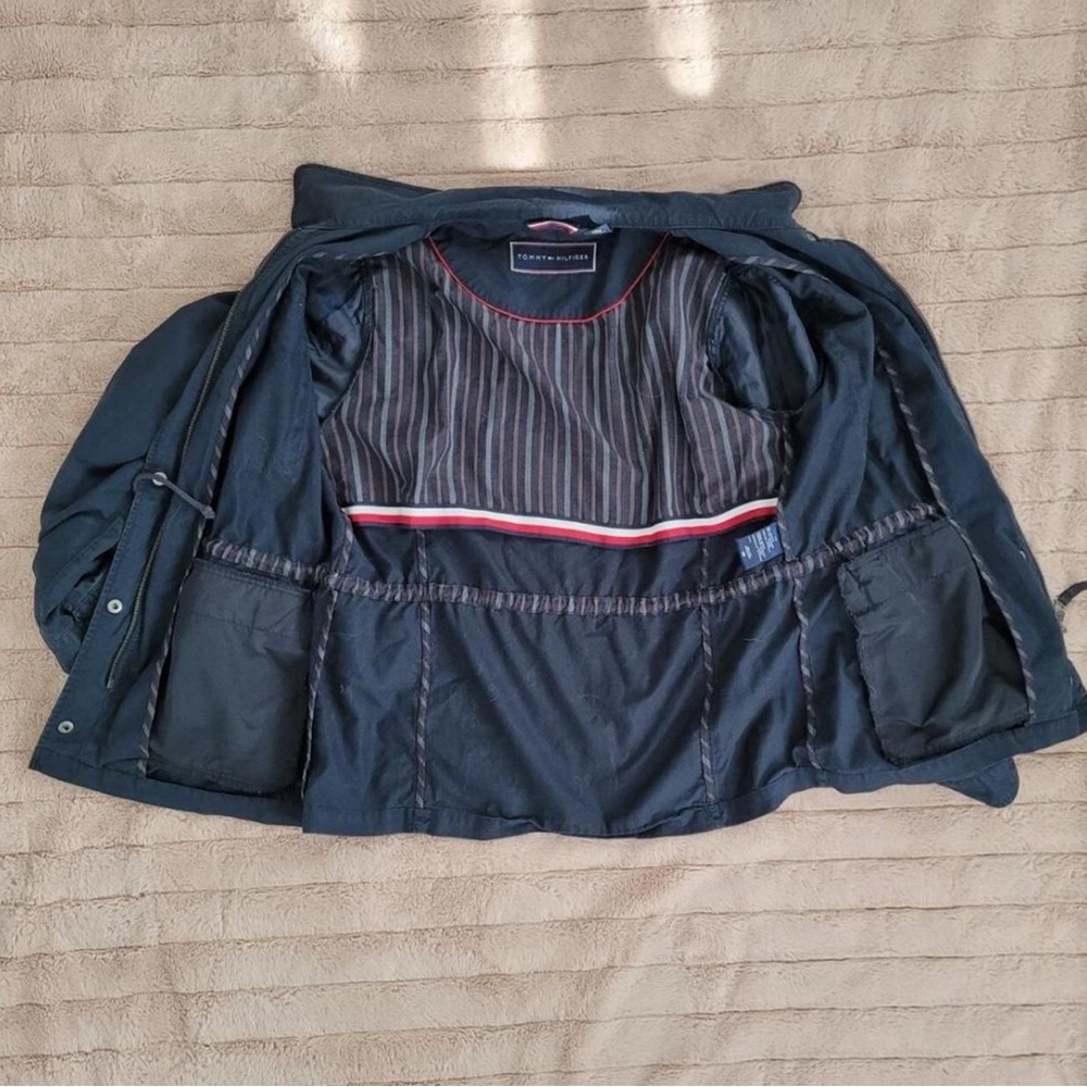 Tommy Hilfiger Women’s‎ Dark Blue Utility Light Jacket - Picture 3 of 3